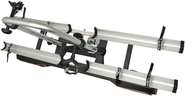 Twinny Load Bicycle Carrier E-Carrier Base 127 cm sølv sort