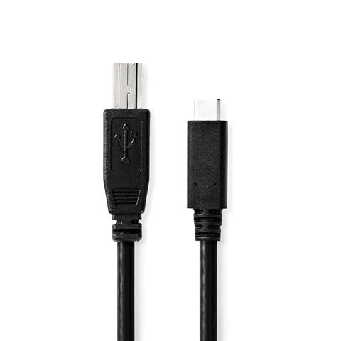 Benel USB Kabel 2M USB-C zu USB-B