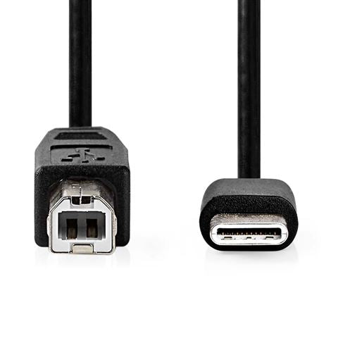 Benel USB Kabel 2M USB-C zu USB-B