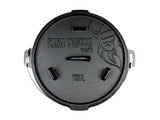 Valhal Dutch oven frying pan cast iron without legs 8 l