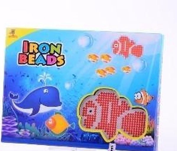 Cilgro ironing beads with 2 types of fish examples