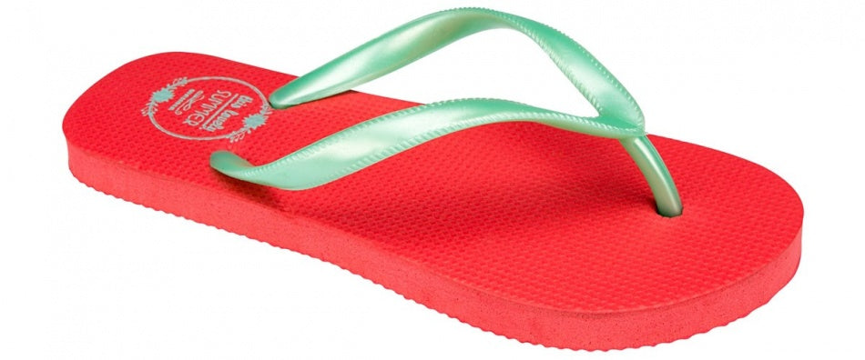 Waimea Wijns pantofle Junior Print Fuchsia Green Size 33