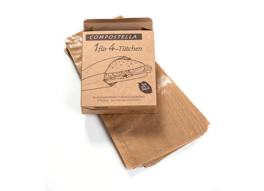 Compostella 4-in-1 Vers en Bewaar Zakken Groot 12 st.