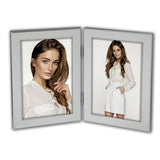 ZEP Photo frame S4024 Olimpia Silver Double 2x10x15 cm