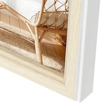 ZEP Photo frame WD464W BENSEN White 10x15 cm