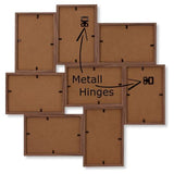 Zep Multi Photo Frame MP150 Stoccolma marrone scuro 8x10x15 cm