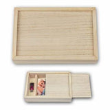 ZEP Storage box Brown USB CX7568 for photo 15x20 cm