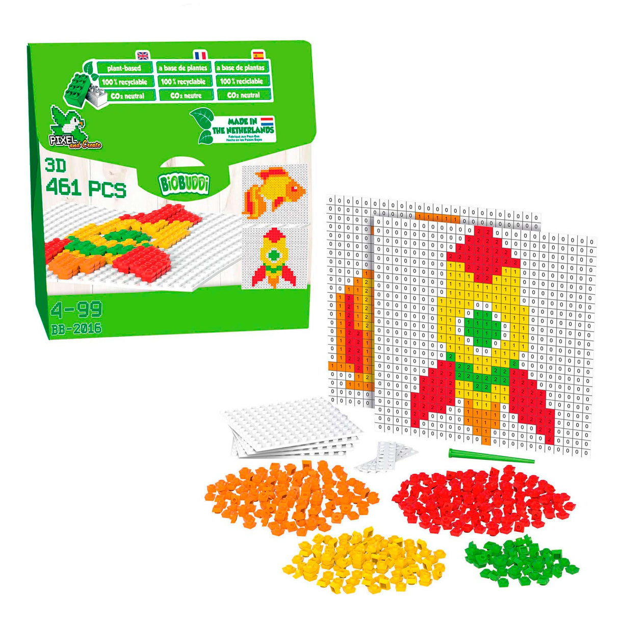 Biobuddi Create Fish or Rocket, 461DLG.