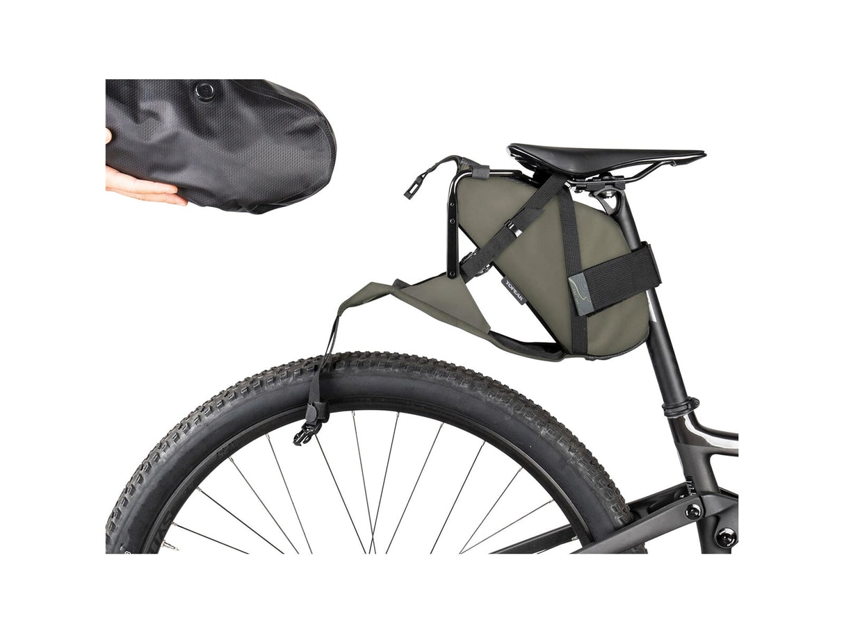 Topeak Backlader X, Zadeltas, Unisex, Fahrräder, grün