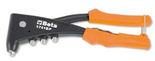 Beta 1741BP Blindklink tongs with 4 interchangeable nozzles