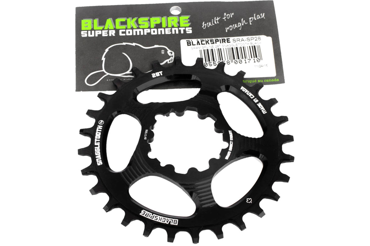 Blackspire Chaising Leaf Snaggletooth Sram Spline 28 Offset de 6 mm