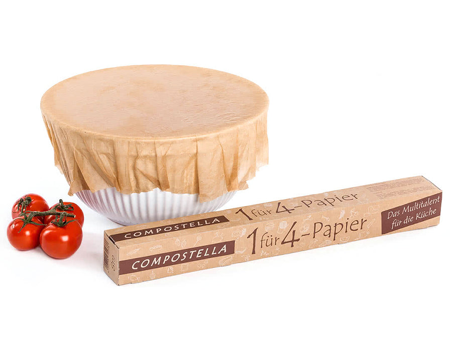 Kompostela 4-in-1 kuchyňská fólie a pečení papír 8m x 38 cm