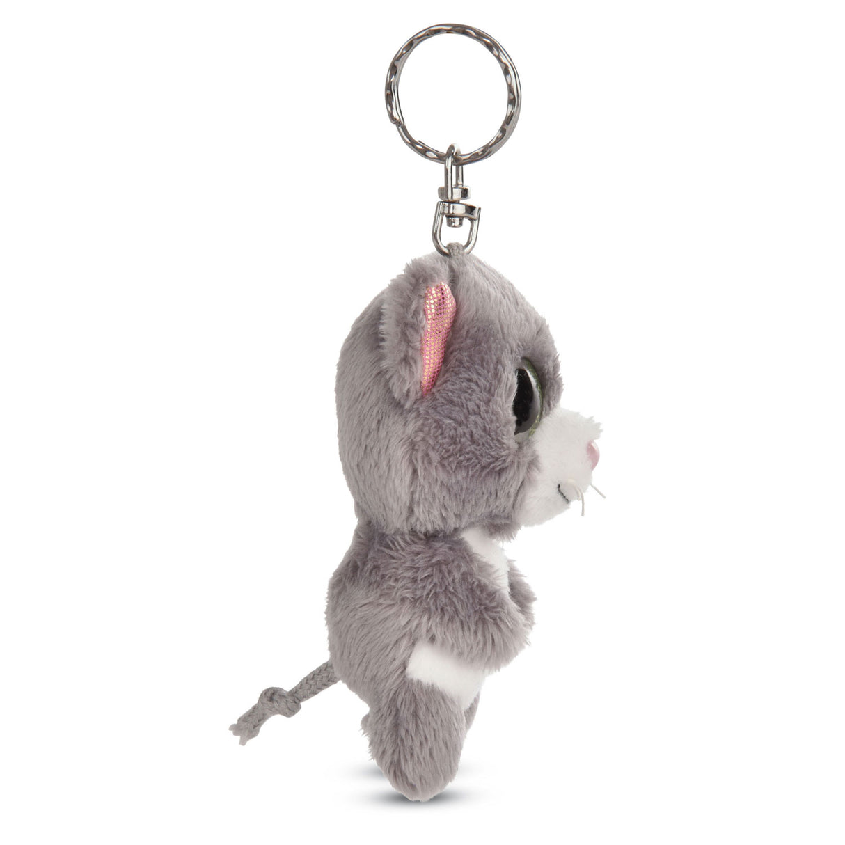 Nici GlubSchis Pluchen Keychain Kat Gray Felinja, 9cm