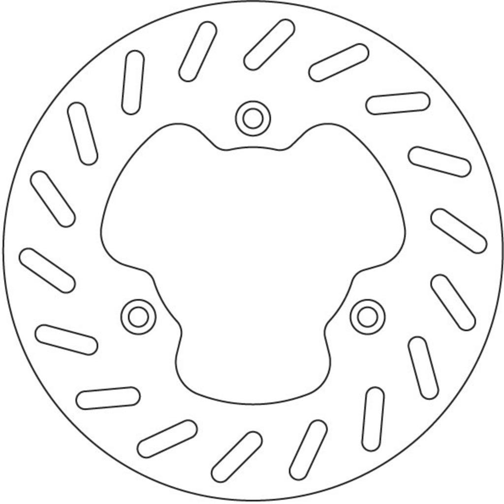 NEWFREN BRAKE DISC DF4052A | Derbi sendna (for)