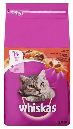 Whiskas suché hovězí hovězí maso