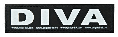 Julius K9 Labels for Power-Harnas Tuig Diva
