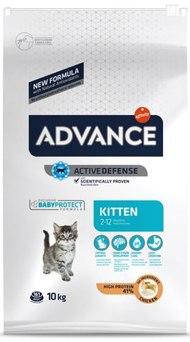 Advance chat chaton de poulet riz