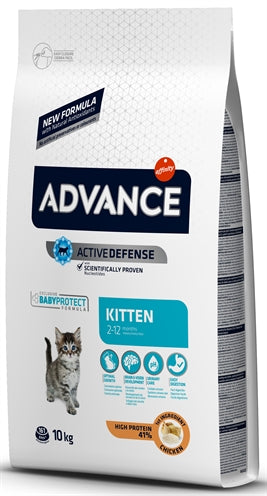 Advance chat chaton de poulet riz