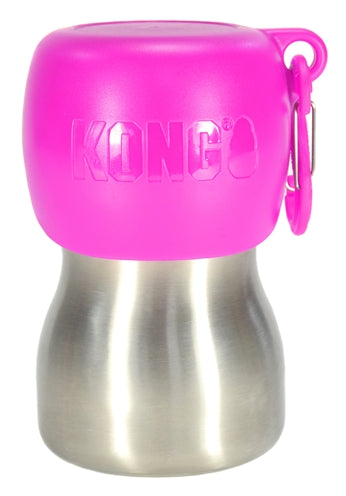 Kong H2O drikkeflaske rustfrit stål lyserød