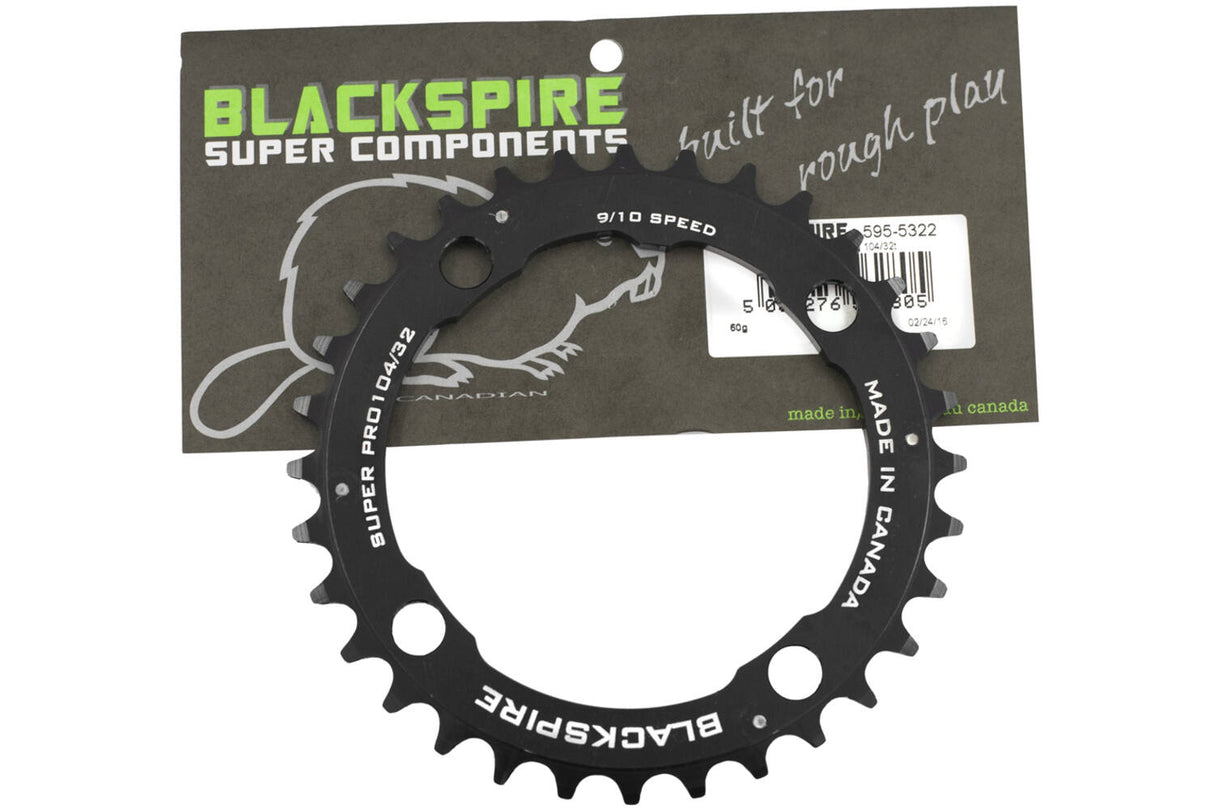 BlackSpire chaining leaf MTB Super Pro 104 32