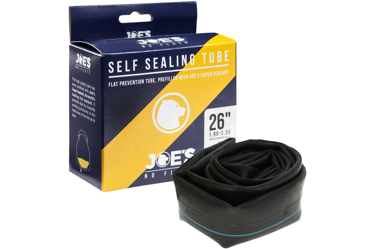Joe's No Flats Inner Trube Self Trube Yellow Gel FV 26x1.90-2.35