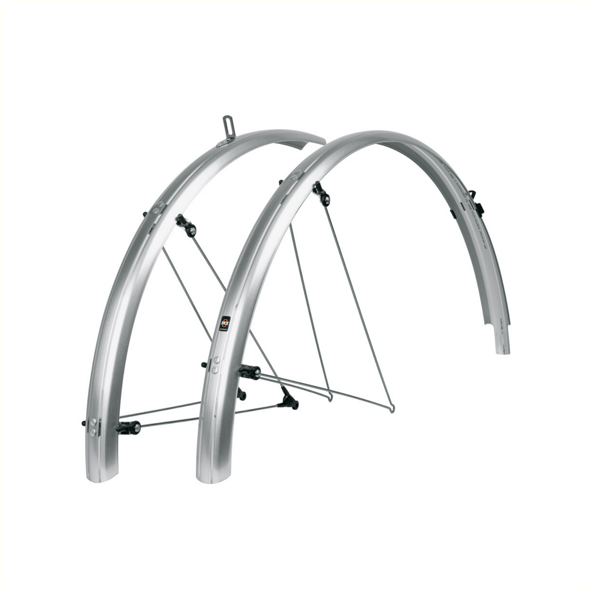Sks bleumels basic 55 mm mudguard set, silver