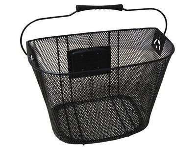 QTCyChectech QT Cycle Tech Como Aflarable Bicycle Basket Black Exclectation 2007371
