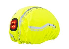 Wowow Helmhoes Corsa Geel + LED (Waterproof)