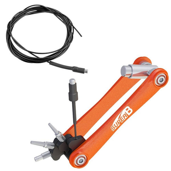 Excelente guía de cable de marco Super B TB-IR10 con imán