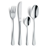 Amefa Amefa 24-delni jedilni pribor Set Rebecca High Gloss Silver Coloud