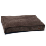 Designed by Lotte Designed by Lotte dog cushion ribbed 100x70x15 cm brown