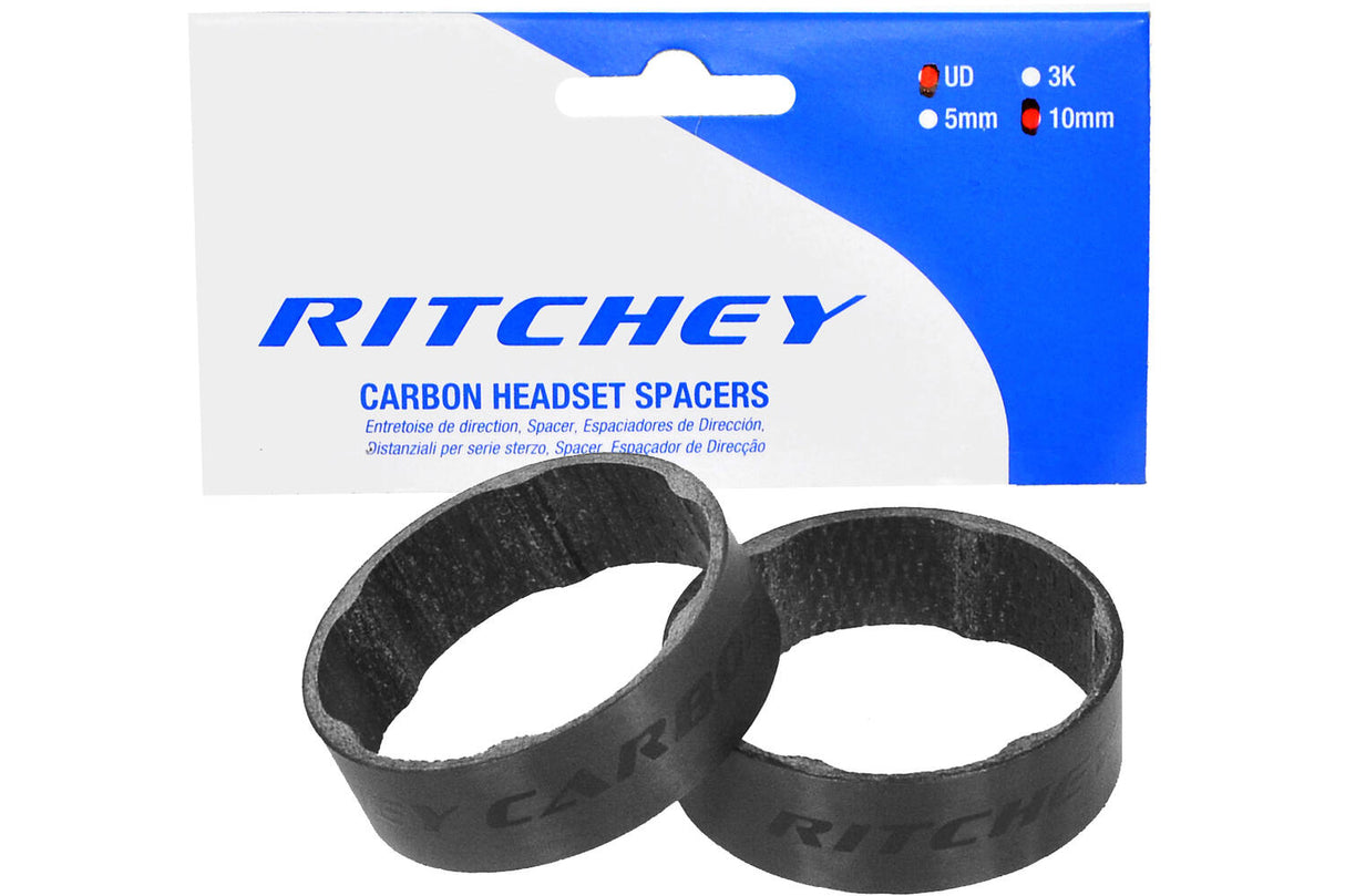 Ritchey wcs distančni set carbon ud mat 10 mm 2 kosa
