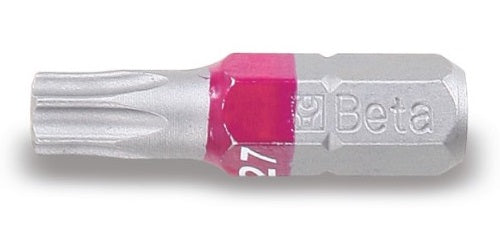 Beta 860RTX 40-BIT 1 4 TAMPER resistant Torx colored