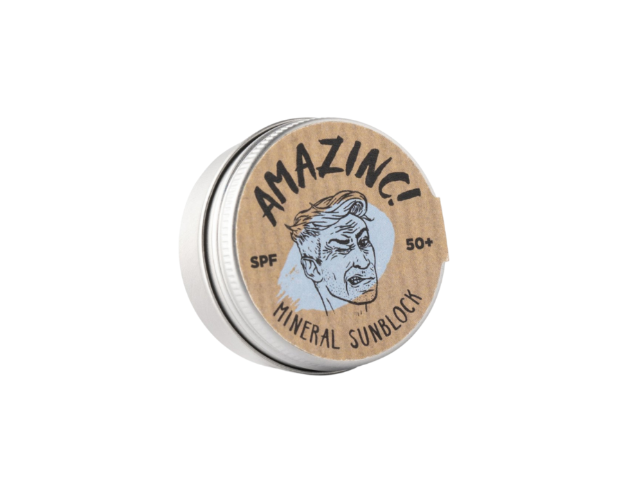 Amazinc! SURF ZINC SUN-BLOCK SPF50 Bleu peu profond 25gr