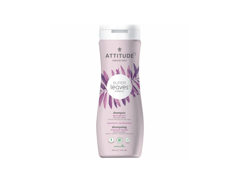Attitude Super Leaves ™ Šampon vlhkost bohatá quinoa jojoba 473ml