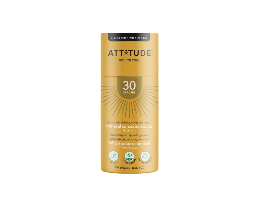 Attitude Sunscreen Stick SPF 30 Tropical