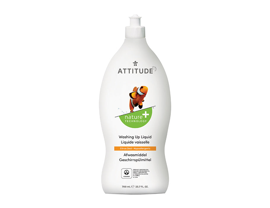 Attitude Nature+ detergent Citrus Zest