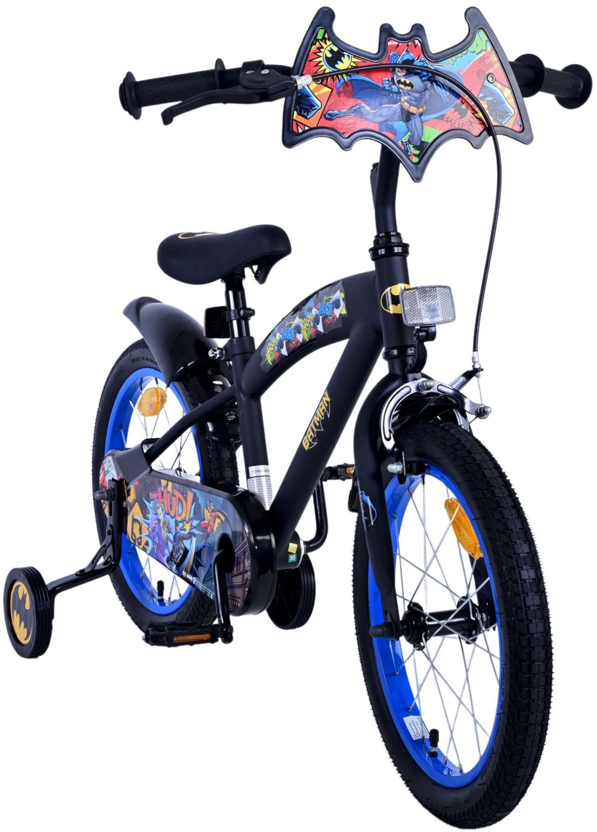 Batman Børnecykeldrenge 16 tommer sort