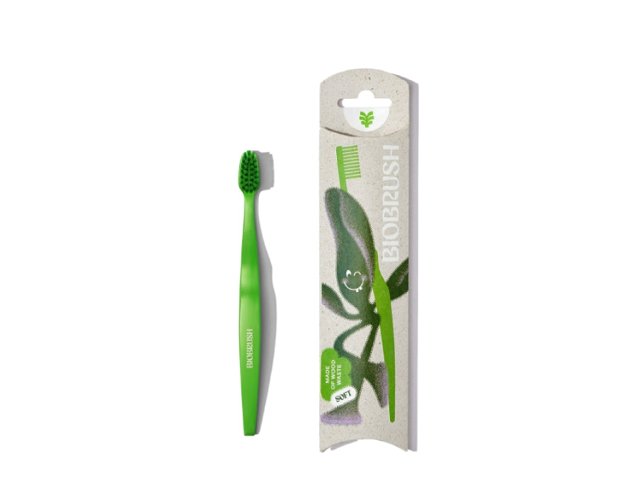 Biobrush Tandenborstel Kind Groen