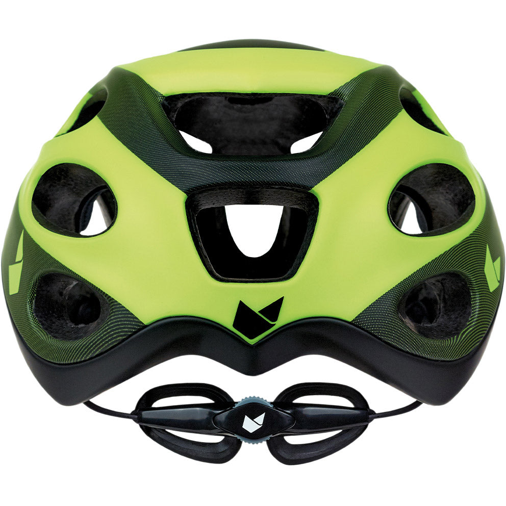 Buzaglo catlignende racehelm vento størrelse l 58-60 cm fluo mat