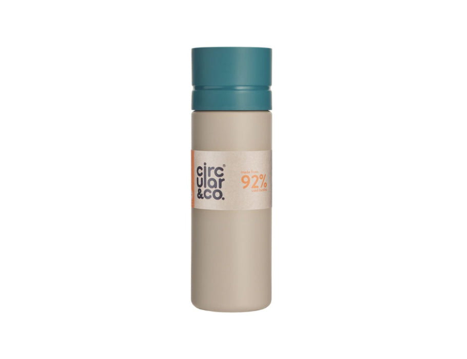 Circular Co. Circular Bottle 600 ml Crème Teal