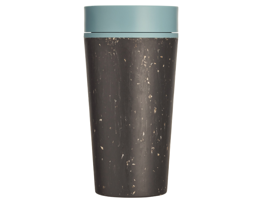 Rundschreiben Co. Kaffeetasse kreisförmige Tasse 340 ml schwarzblau