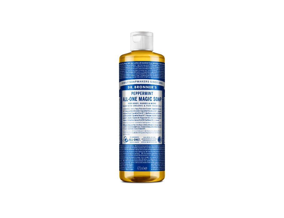 Dottore Bronner's Liquid Soap Pure Castile Peppermint 475 ml