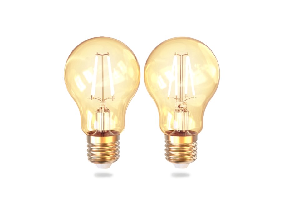 Lampada LED INNR Wifi E27Filament Bulb vintage 2 pezzi