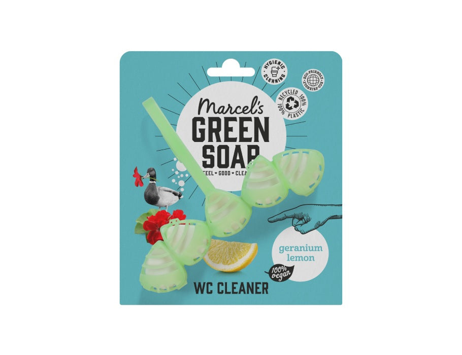 Marcels Green Soap Toolet Block Geranium i Citroen