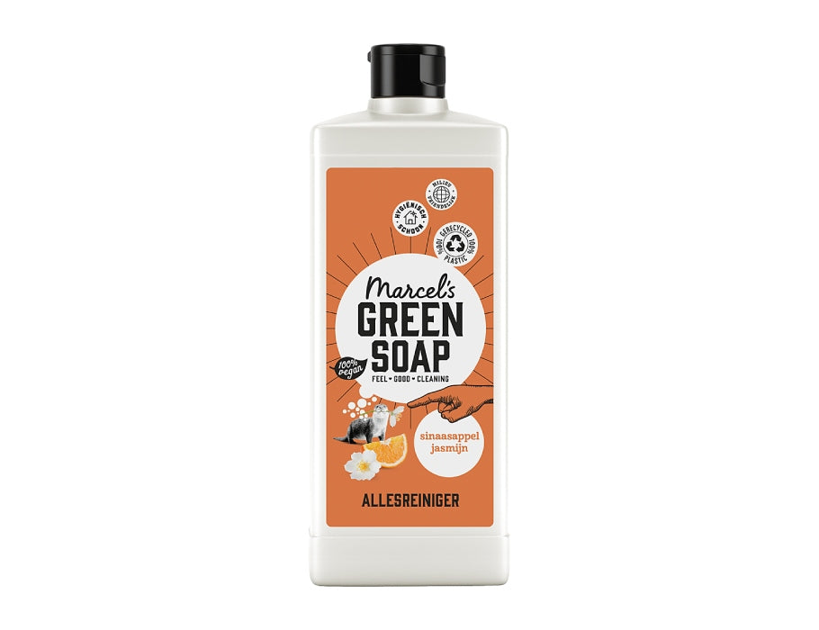 Marcels Green Soap ALLE PILEVATORE GRANDE Arancione più pulito