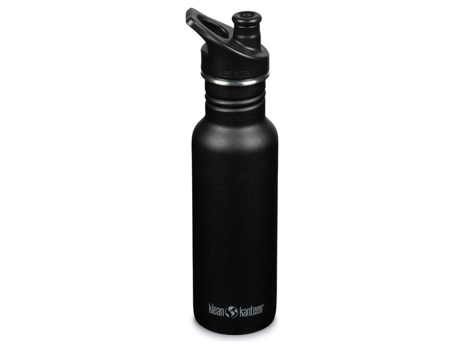 Klean Kanteen Botting Butelka wąska sportdop 532 ml (18 uncji) czarny