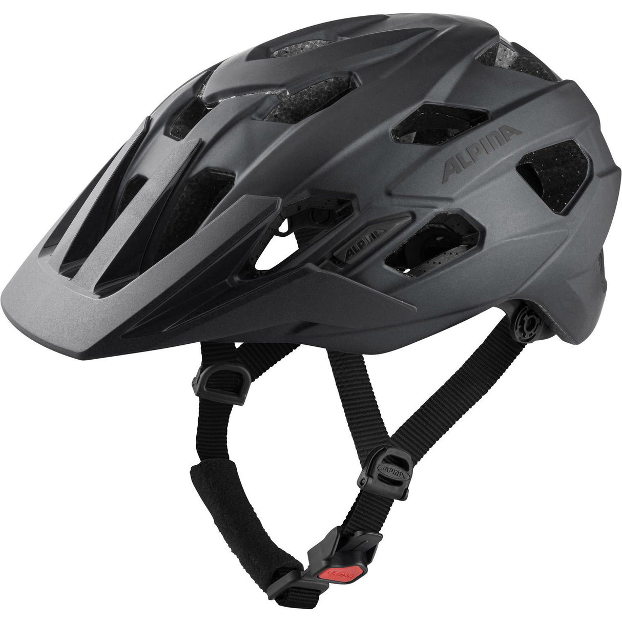 Olimpijska športna oblačila Alpina Sports Mtb Helm Plose MIPS 52-57 Matt Black