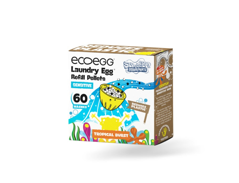 Ecoegg refilling Spongebob Tropical Burst Sensitive 60 Washes