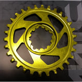 Miche Chain Top 11V 30T XM SR Geel Aluminij
